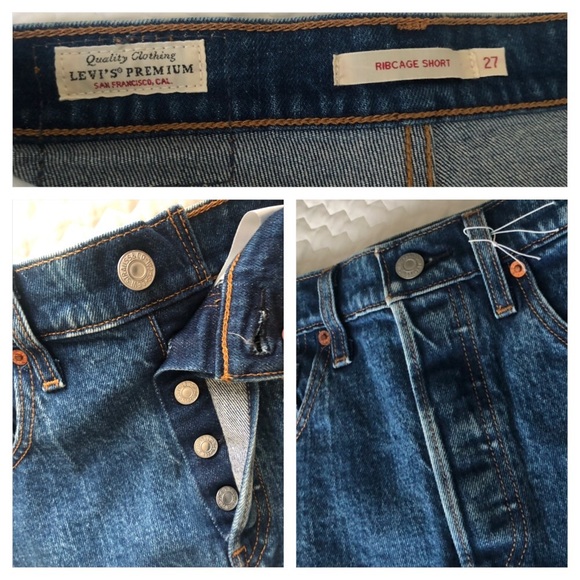 Lulus🖤Levi’s Ribcage Shorts - Picture 14 of 16